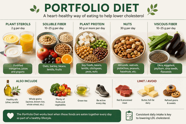 Portfolio diet foods